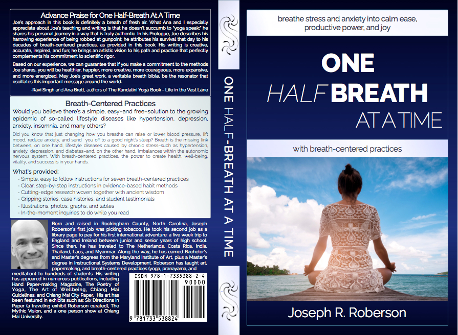 One Half-Breath At A Time (paperback cover)