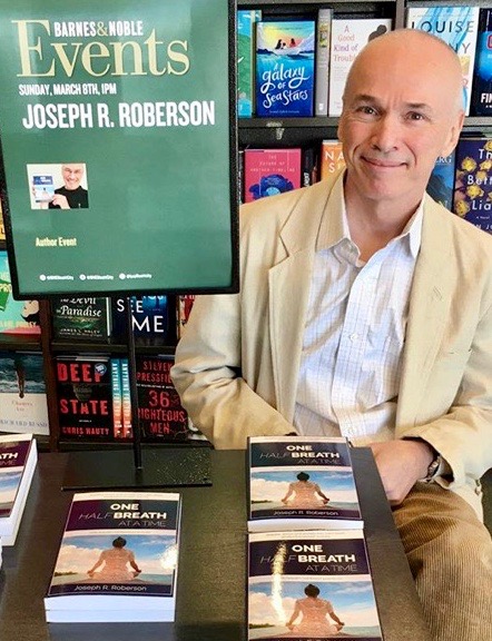 Book signing at Barnes & Noble, Ellicott City, Maryland in March, 2020